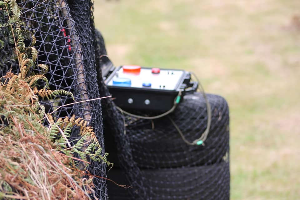 FootBall prop in the field