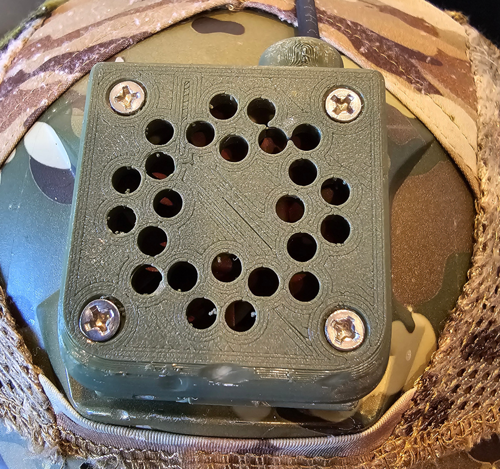 NVG mount fan